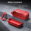 Калъф за Apple AirPods Pro 1/2 - ESR Cyber ​​Armor Tough HaloLock - Червен