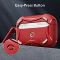 Калъф за Apple AirPods Pro 1/2 - ESR Cyber ​​Armor Tough HaloLock - Червен
