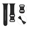 Каишка за Apple Watch 1/2/3/3/4/4/5/5/6/6/7/8/7/8/9/10/10/SE/SE 2 (38/40/41/42 mm ) - Каишка за часовник (W031) - Тъмно лилаво