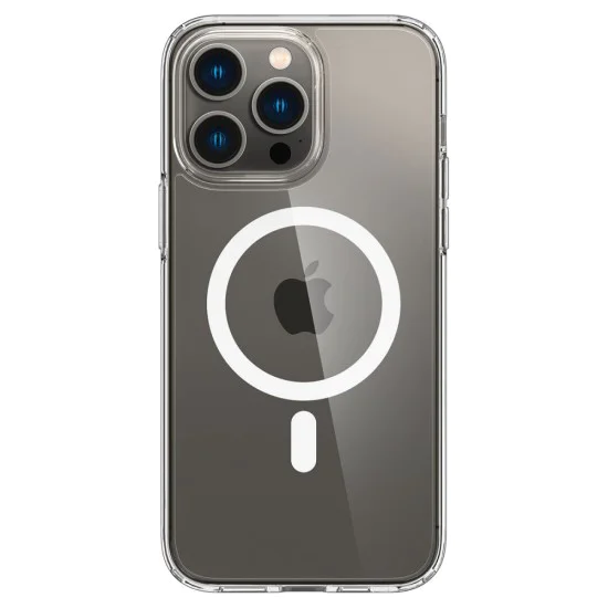 Калъф за iPhone 14 Pro - Spigen - Ultra Hybrid MagSafe - Бял