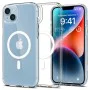 Калъф за iPhone 14 - Spigen - Ultra Hybrid MagSafe - Бял