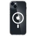 Калъф за iPhone 14 - Spigen - Ultra Hybrid MagSafe - Бял