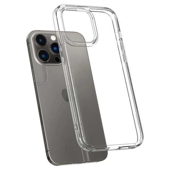 Калъф за iPhone 14 Pro Max - Spigen - Ultra Hybrid - Crystal Clear