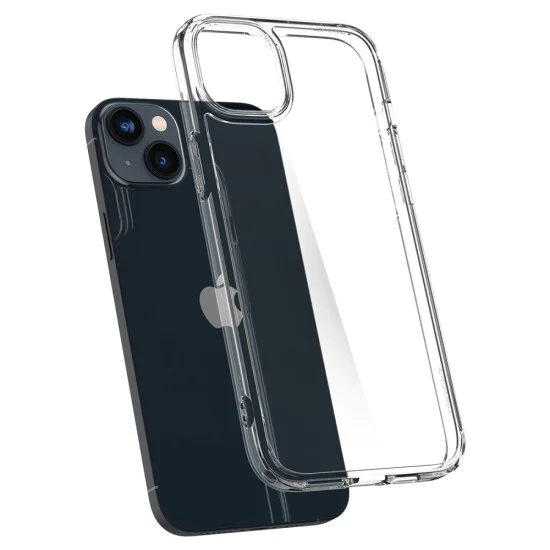 Калъф за iPhone 14 - Spigen - Ultra Hybrid - Crystal Clear