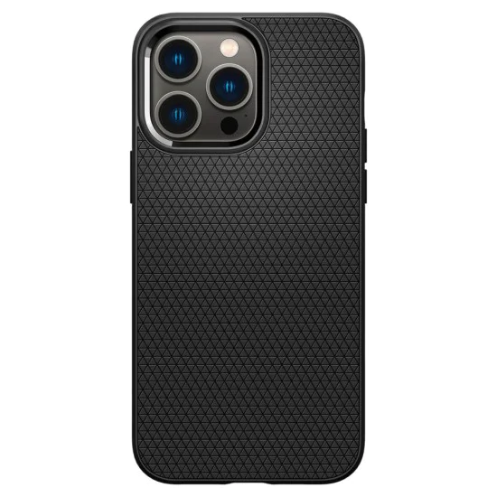 Калъф за iPhone 14 Pro - Spigen Liquid Air - Matte Black