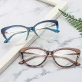 Очила за компютър - Reflex Metal (F5018-C8) - Прозрачно синьо
