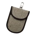 RFID ключ и държач за карта, 12,5x9 - (AF1) - бежов