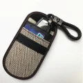 RFID ключ и държач за карта, 12,5x9 - (AF1) - бежов