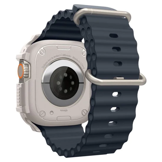 Протектор за Apple Watch Ultra / Ultra 2 - Spigen - Rugged Armor - Dune Beige