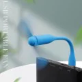 Преносим USB вентилатор, 5V - (TUF1) - син