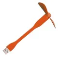 Преносим USB вентилатор, 5V - (TUF1) - оранжев