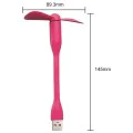 Портативен USB вентилатор, 5V - (TUF1) - розов
