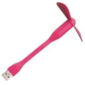 Портативен USB вентилатор, 5V - (TUF1) - розов