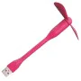 Портативен USB вентилатор, 5V - (TUF1) - розов
