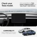 Адаптер за ароматизатор Spigen (2 бр.) Car Air Freshener Adapter (ACP10164) - за Tesla Model 3 Highland / Model Y Juniper, със самозалепваща лента - Черен