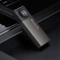 Адаптер за кола Mcdodo (OT-8250) - USB, с вграден мултифункционален бутон, цинкова сплав, BT V5.0, свързване на 2 телефона - Черен