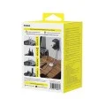 Адаптер за пътуване Baseus EnerCore CG11 (E0307E00) - с прибиращ се Type-C кабел, GaN6, 2x AC, 2x USB, USB-C, 70W - Черен