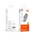 Аудио адаптер Mcdodo (CA-4870) - Lightning към Type-C, 2A, 24W, 480Mbps, OTG, Бързо зареждане, Функция за разговор, 0.1м - Сив