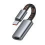 Аудио адаптер Mcdodo (CA-4870) - Lightning към Type-C, 2A, 24W, 480Mbps, OTG, Бързо зареждане, Функция за разговор, 0.1м - Сив