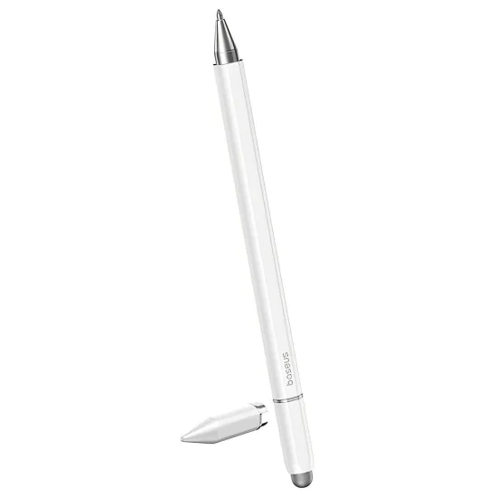 Baseus - Stylus Pen Smooth Writing III Series (P80080804213-00) - за IOS/Android/PC, с адаптивен връх - Лунно бяло