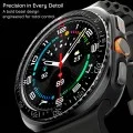 Безел за Samsung Galaxy Watch Ultra 2 - Bezel Tune Diver - Spigen - Неръждаема стомана - Черен