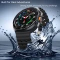 Безел за Samsung Galaxy Watch Ultra 2 - Bezel Tune Diver - Spigen - Неръждаема стомана - Черен