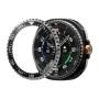 Безел за Samsung Galaxy Watch Ultra 2 - Bezel Tune Diver - Spigen - Неръждаема стомана - Черен