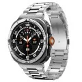 Безел Spigen Bezel Tune Pilot (ACS11616) - Samsung Galaxy Watch Ultra 2, неръждаема стомана - Сребрист