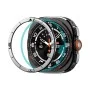 Безел Spigen Bezel Tune Pilot (ACS11616) - Samsung Galaxy Watch Ultra 2, неръждаема стомана - Сребрист