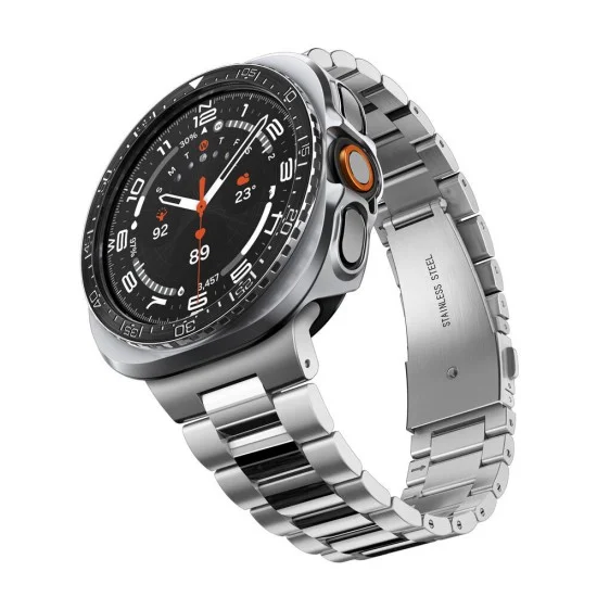 Безел Spigen Bezel Tune Pro Diver (ACS11619) - Samsung Galaxy Watch Ultra 2, неръждаема стомана - Черен