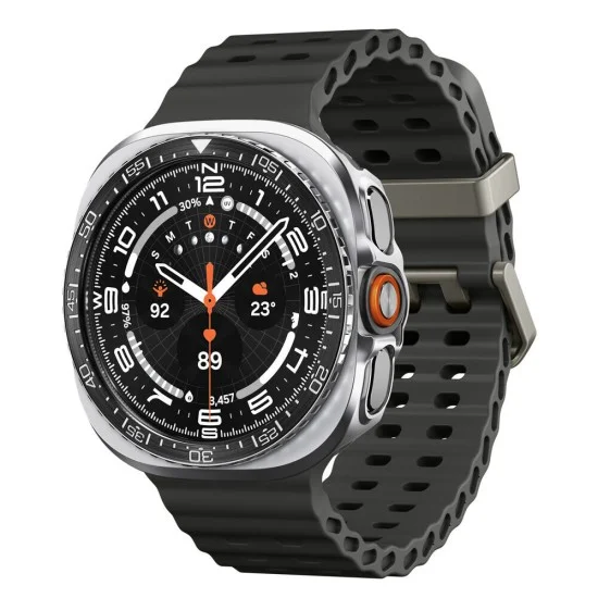 Безел Spigen Bezel Tune Pro Diver (ACS11619) - Samsung Galaxy Watch Ultra 2, неръждаема стомана - Черен