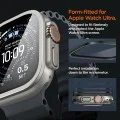 Безел от неръждаема стомана с протектор за дисплей за Apple Watch Ultra 4 / 3 / 2 / 1 (49mm) Bezel Tune with Glass (ACS11595) - Spigen - Сребрист
