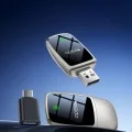 Yesido - Wireless CarPlay Adapter (KM29) - USB-C, Bluetooth V4.2, 1080P, Dual-Band Wi-Fi 5G/2.4G, OTA Update - Gray