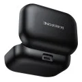 Безжичен брошка микрофон Borofone Lemai (BFK17) (2 броя в комплект) - USB-C, калъф за зареждане, шумопотискане, ненасочен - Черен