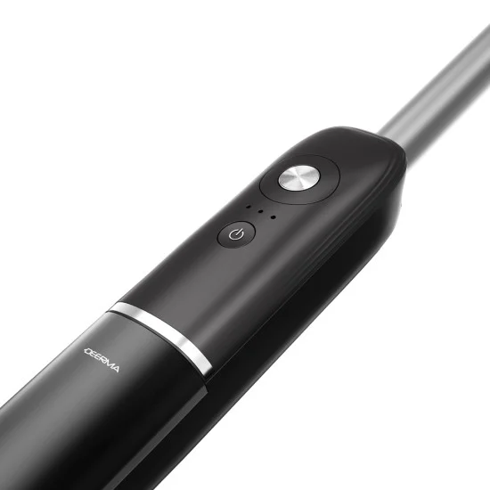 Безжичен електрически моп VXPD232 (DEM-MOP10), три интелигентни режима, 2550 mAh, 5W, до 200 минути работа - Deerma - Черен