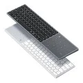 Безжична клавиатура Dux Ducis Keyboard LK Series - Bluetooth 5.0, универсална, USB-C, 500mAh, английска подредба - Черен