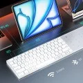 Безжична клавиатура Dux Ducis Keyboard LK Series - Bluetooth 5.0, универсална, USB-C, 500mAh, английска подредба - Черен