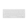 Безжична клавиатура Dux Ducis Keyboard LK Series - Mini, Bluetooth 5.0, универсална, USB-C, 180mAh, английска подредба - Бял