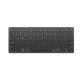 Безжична клавиатура Dux Ducis Keyboard LK Series - Mini, Bluetooth 5.0, универсална, USB-C, 180mAh, английска подредба - Черен