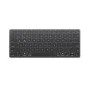 Безжична клавиатура Dux Ducis Keyboard LK Series - Mini, Bluetooth 5.0, универсална, USB-C, 180mAh, английска подредба - Черен