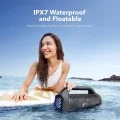 Безжична колонка Wireless Speaker SoundCore Boom 2 Plus (A3134012) - Bluetooth 5.3, 140W, BassUp 2.0, IPX7, RGB Светлини - Anker - Черен