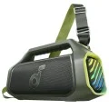 Безжична колонка Wireless Speaker SoundCore Boom 2 Plus (A3134062) - Bluetooth 5.3, 140W, BassUp 2.0, IPX7, RGB Светлини - Anker - Зелен