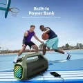 Безжична колонка Wireless Speaker SoundCore Boom 2 Plus (A3134062) - Bluetooth 5.3, 140W, BassUp 2.0, IPX7, RGB Светлини - Anker - Зелен