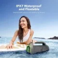 Безжична колонка Wireless Speaker SoundCore Boom 2 Plus (A3134062) - Bluetooth 5.3, 140W, BassUp 2.0, IPX7, RGB Светлини - Anker - Зелен