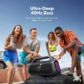 Безжична колонка Wireless Speaker SoundCore Boom 2 Plus (A3134062) - Bluetooth 5.3, 140W, BassUp 2.0, IPX7, RGB Светлини - Anker - Зелен