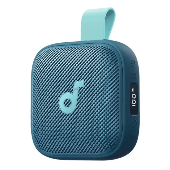 Безжична колонка Wireless Speaker Soundcore Boom Go 3i (D5103030) - Bluetooth 6.0, Индикатор за батерия, BassUp 2.0, IP68, 15W - Anker - Син