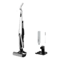 Безжична прахосмукачка Deerma Cordless Vacuum Cleaner (VX100) - за сухо и мокро почистване, 18000Pa, 0.6L - Бяла