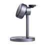 Безжична станция за зареждане Mcdodo Black Swan Series (CH-2460) - магнитна, за iPhone/iWatch/Earbuds, 22.5W, Qi2 - Сива