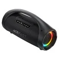 Безжична тонколона Acefast (K11 Pro) - FM, AUX, USB, TWS, Bluetooth 6.0, EQ звук, RGB осветление, 102W, 3000mAh, IPX5 - Черна