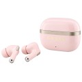 Безжични Bluetooth слушалки тип тапи Glossy Gold Line Printed Classic Logo (GUTWSN2HGGSP), TWS, микрофон - Guess - Розов